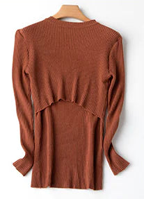 Fashionable Maternity Sweater with Turtleneck (Autumn/Winter)