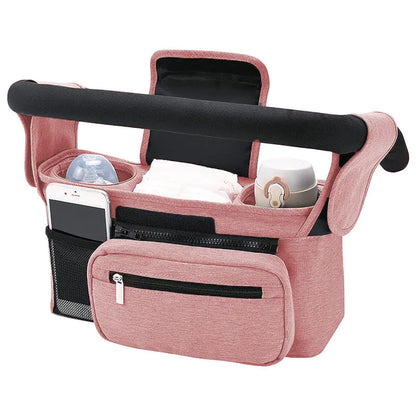 Universal Baby Stroller Organizer Bag and Storage Basket