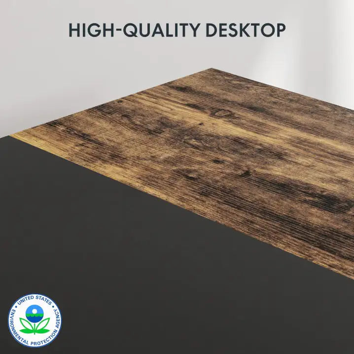 63 Inch Computer Desk Home Office Desk Workstation Black