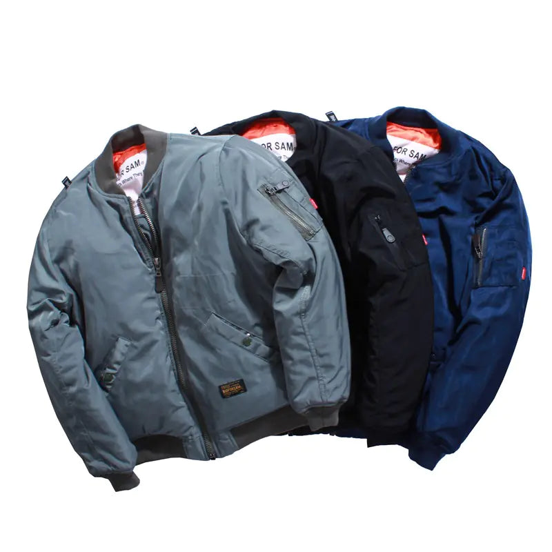 Men's MA1 Pilot Jacket - Fashionable Fall/Winter Style