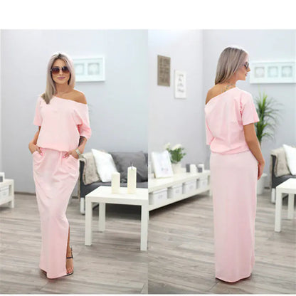 Loose Dress with Side Slits