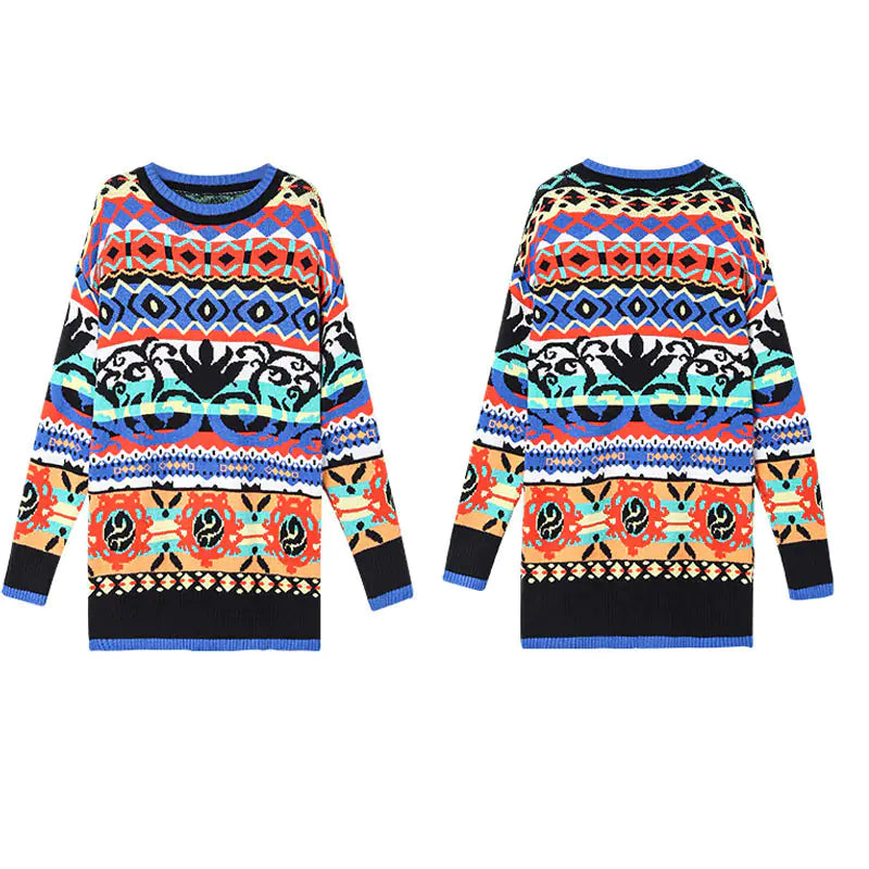 Loungewear Style Knit Dress - Fashionable Fall/Winter