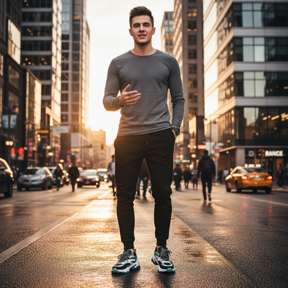 Men's Casual Sneakers - Trendy Dad Shoes for Autumn 2020