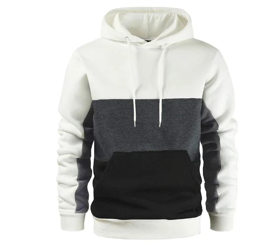 Color Block Hoodie Casual Jacket
