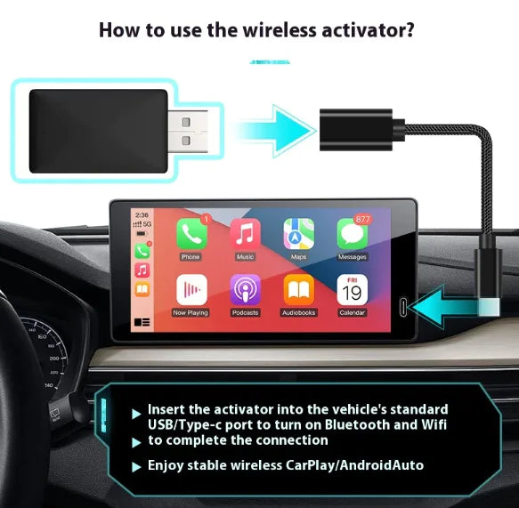 Smart Drive 2-in-1 Wireless Car Adapter