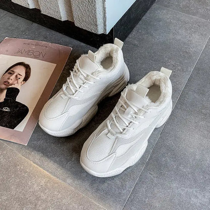 Trendy Women's Dad Shoes - Casual Sports Sneakers