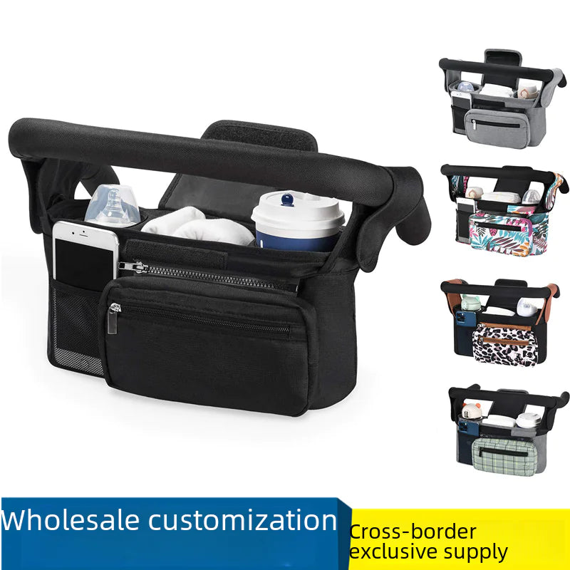 Universal Baby Stroller Organizer Bag and Storage Basket